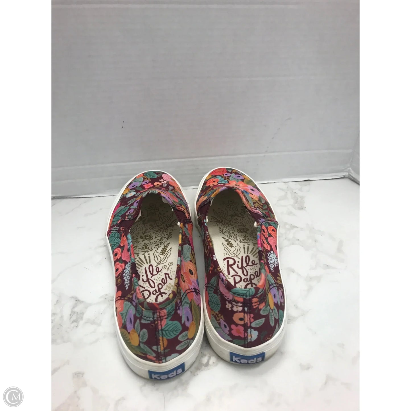 Shoes Heels Platform By Cmc In Floral Print, Size: 9