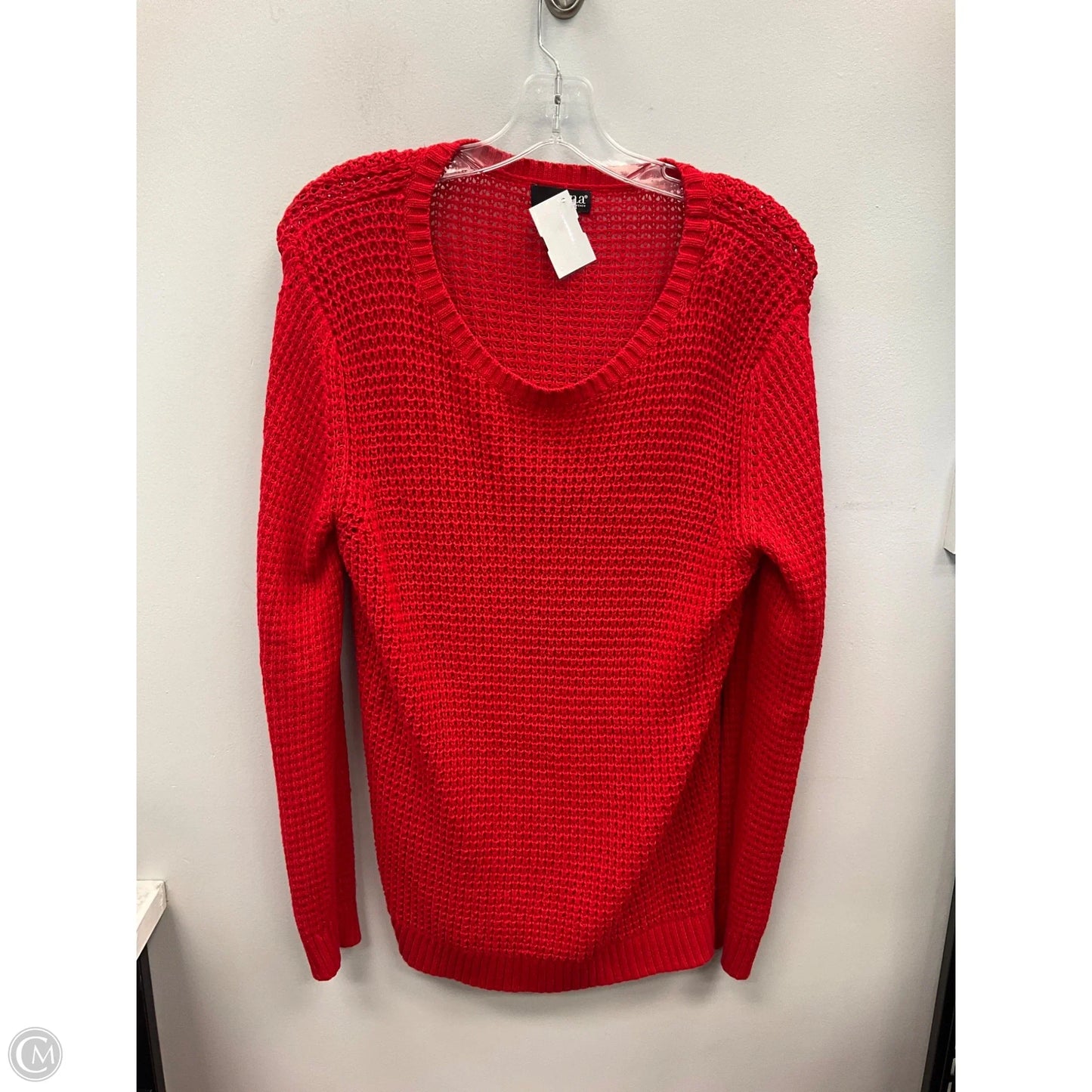 Sweater By Ana In Red, Size: L