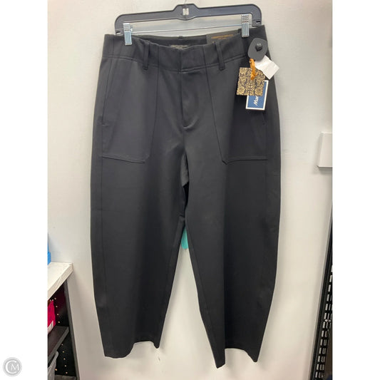 Pants Wide Leg By Christian Siriano In Black, Size: 12