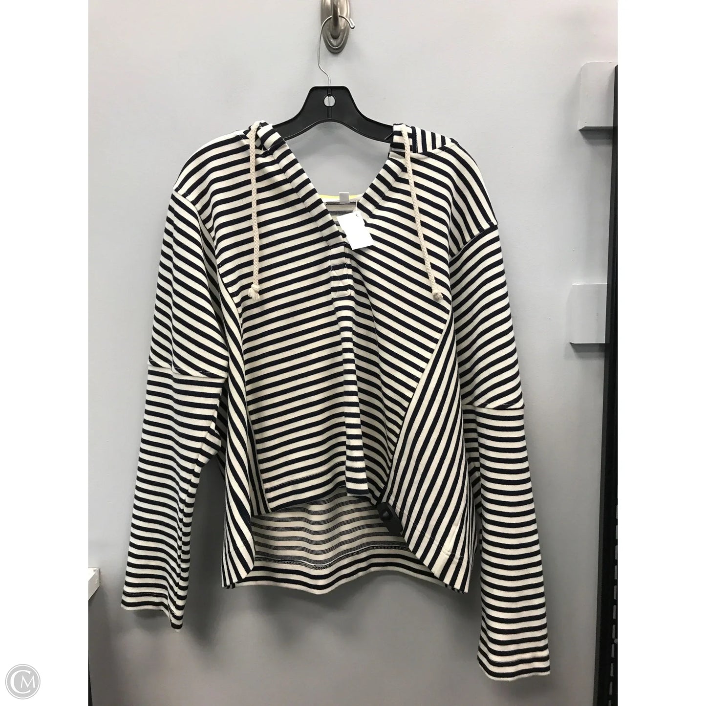 Top Long Sleeve By Jane And Delancey In Striped Pattern, Size: Xl