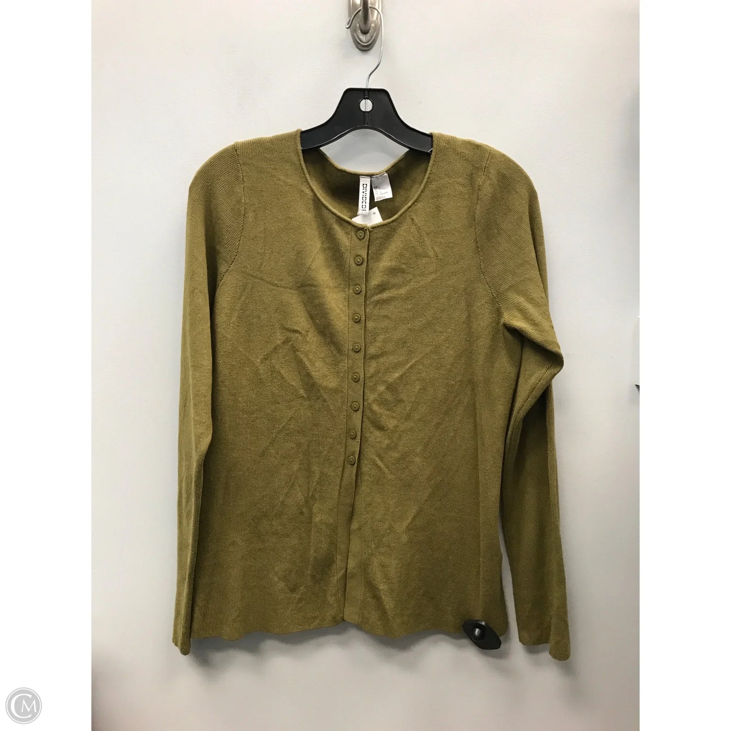 Top Long Sleeve By Divided In Green, Size: L