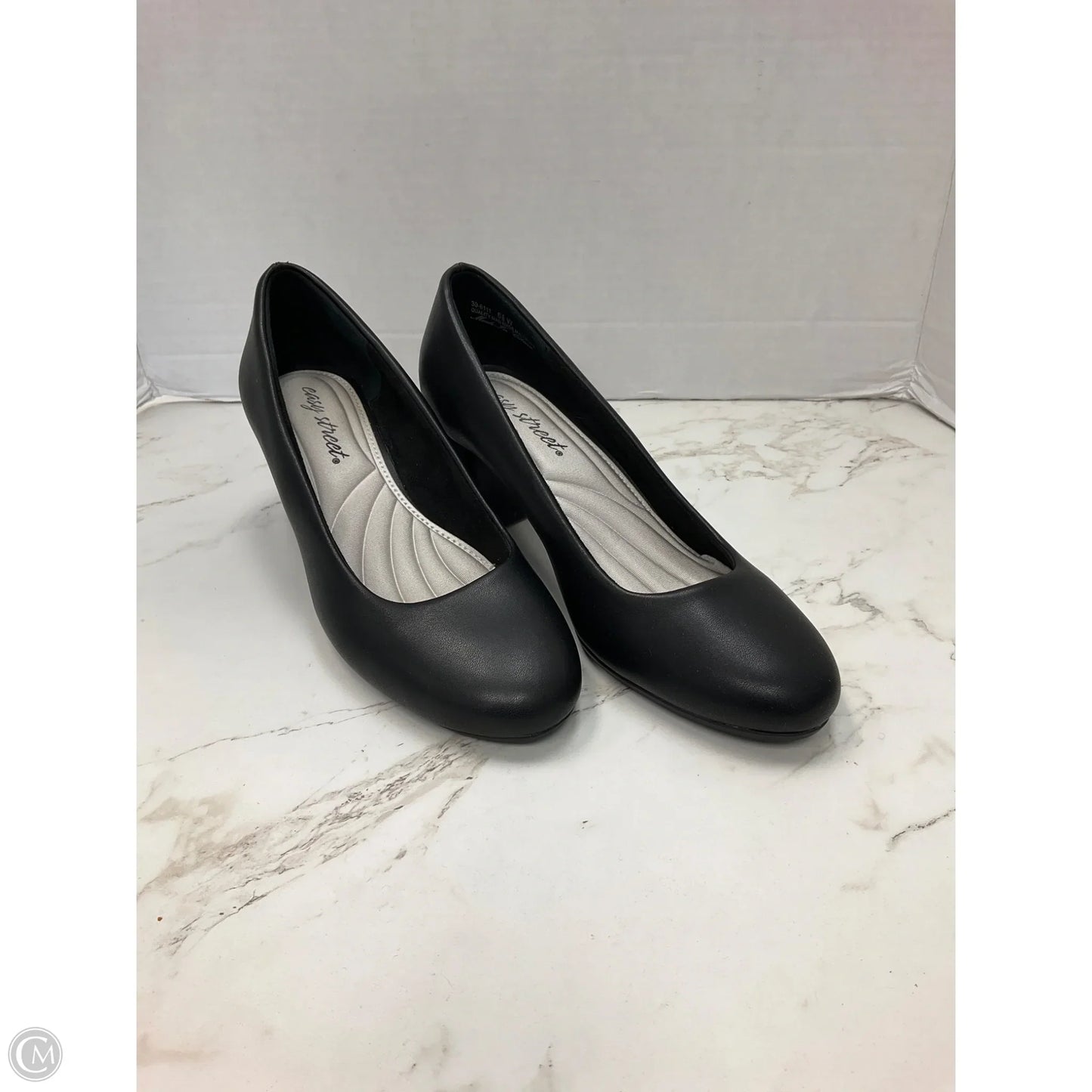 Shoes Heels Block By Easy Street In Black, Size: 6.5