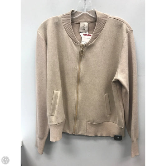 Sweater Cardigan By Sioni In Tan, Size: Xl