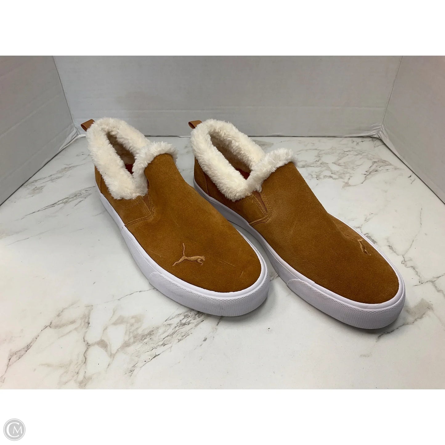 Shoes Heels Platform By Puma In Brown, Size: 10