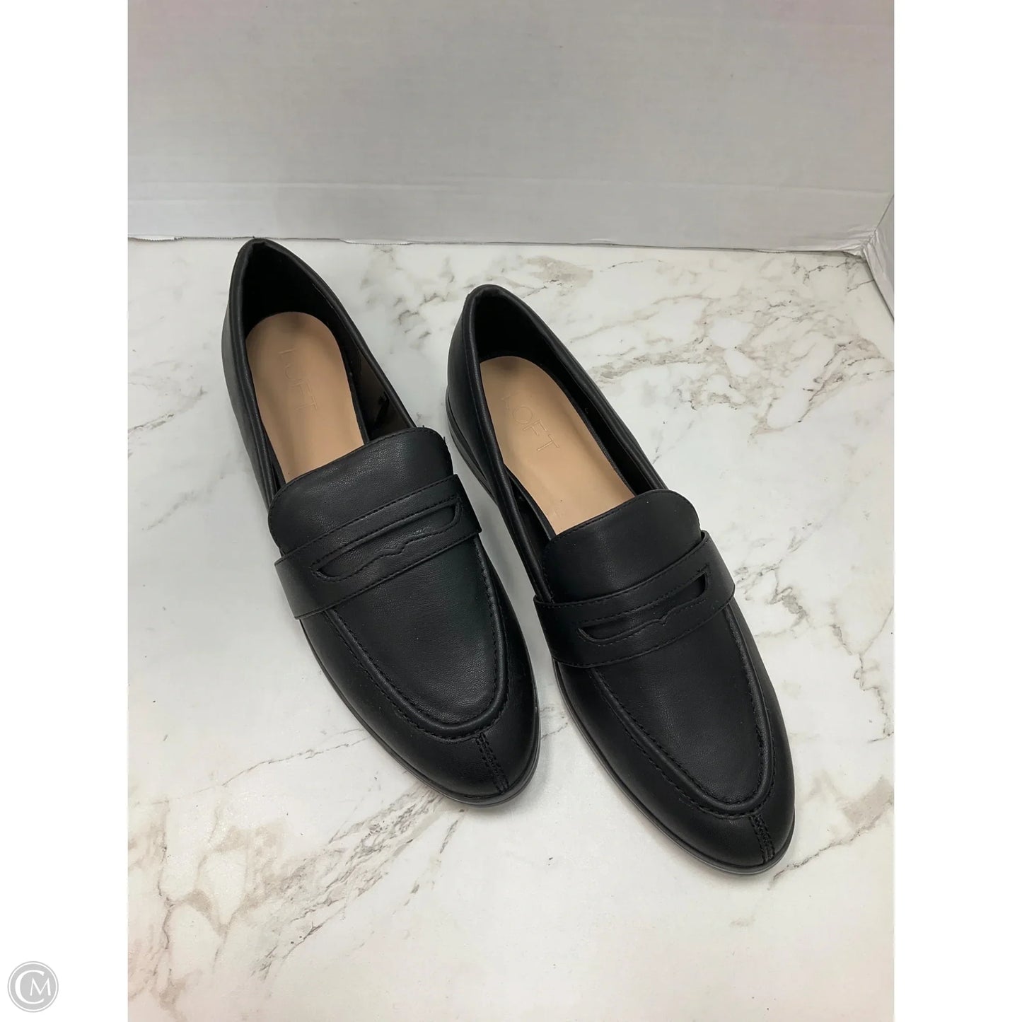 Shoes Heels Platform By Loft In Black, Size: 10