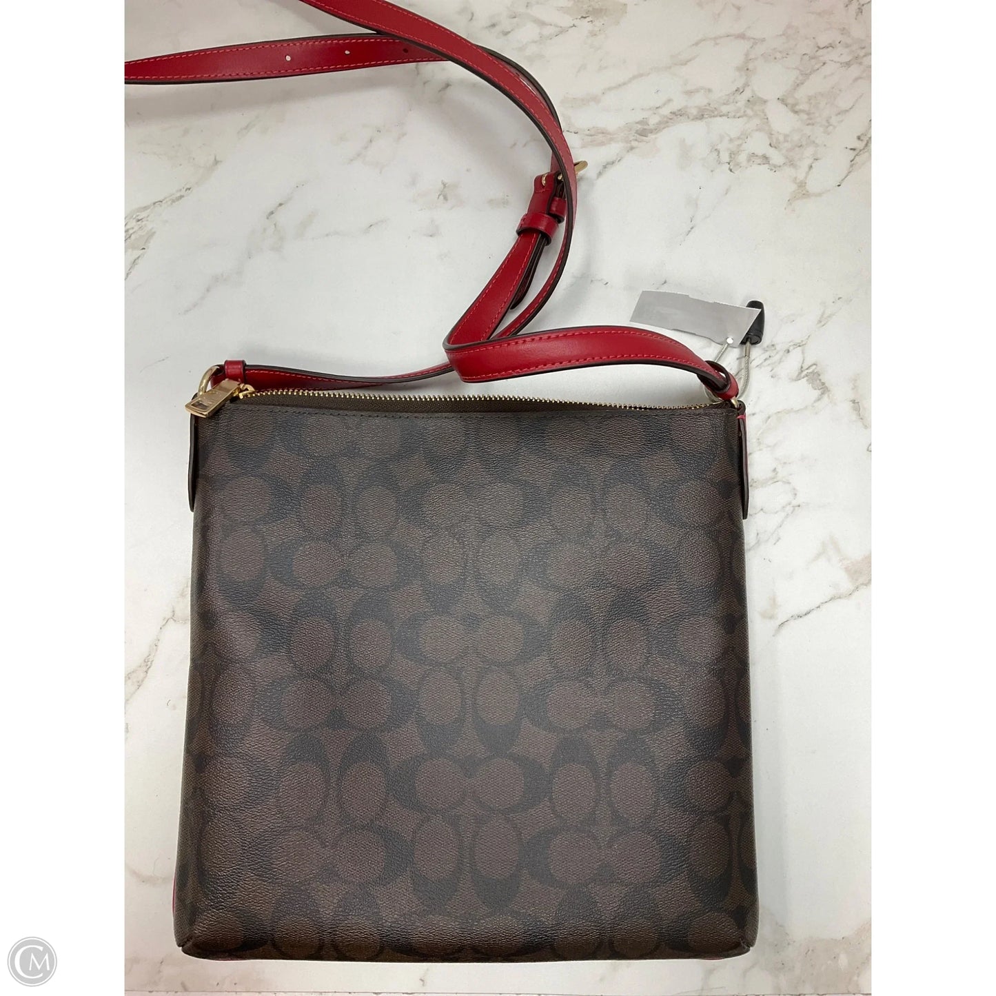 Crossbody Designer By Coach, Size: Large