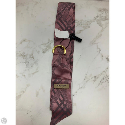 Belt Luxury Designer By Burberry, Size: Medium