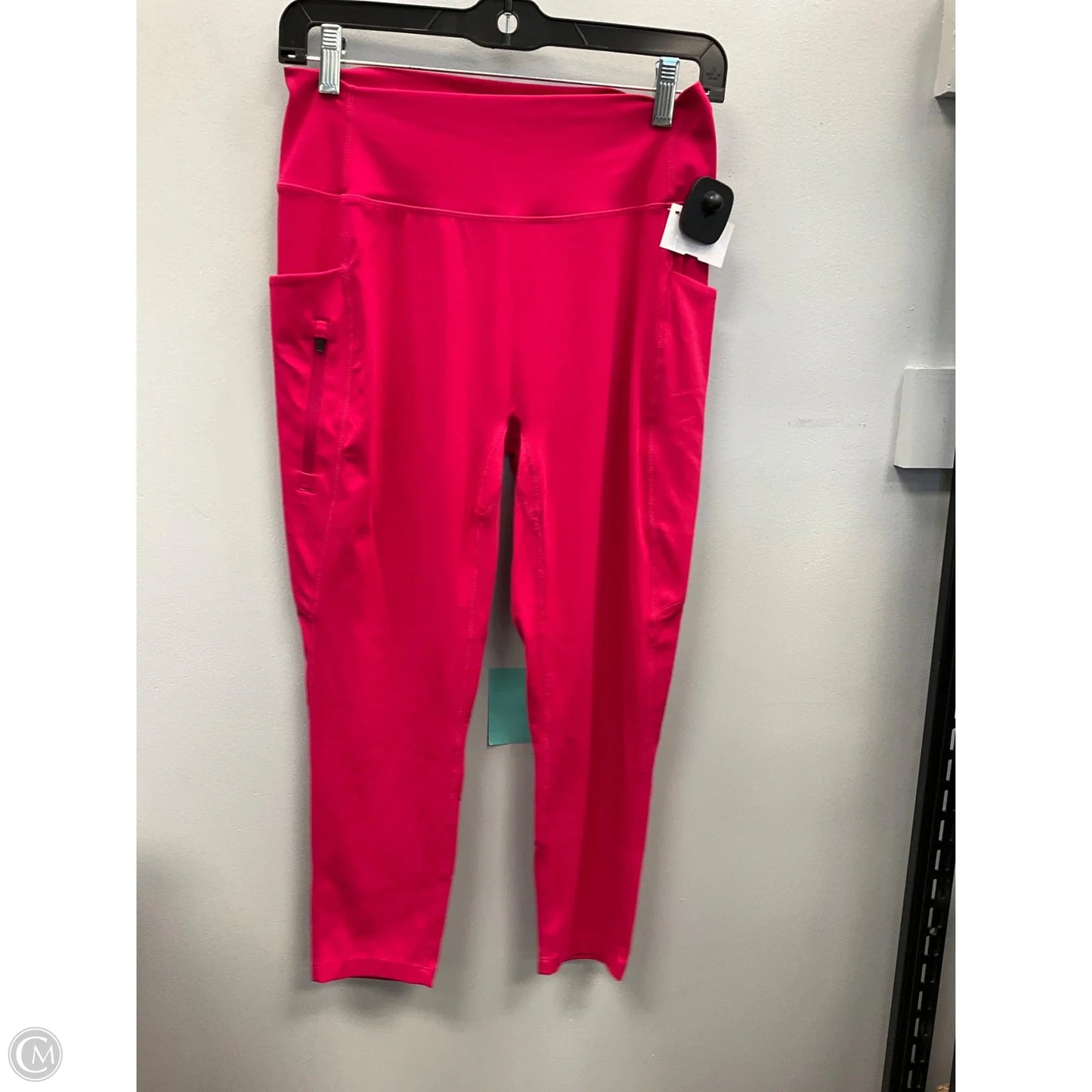 Athletic Capris By Baleaf In Pink, Size: L
