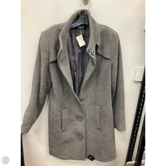 Coat Wool By Style And Company In Grey, Size: S