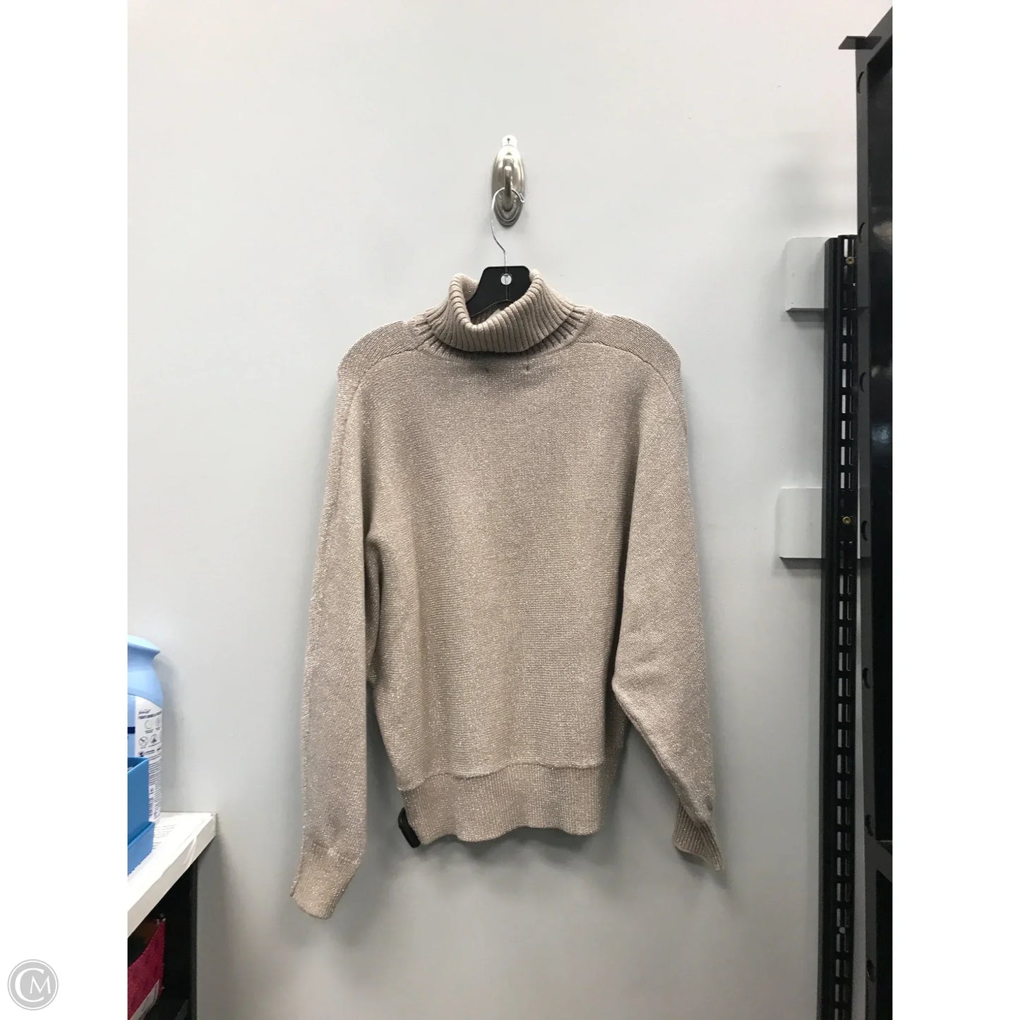 Sweater By Philosophy In Silver, Size: L