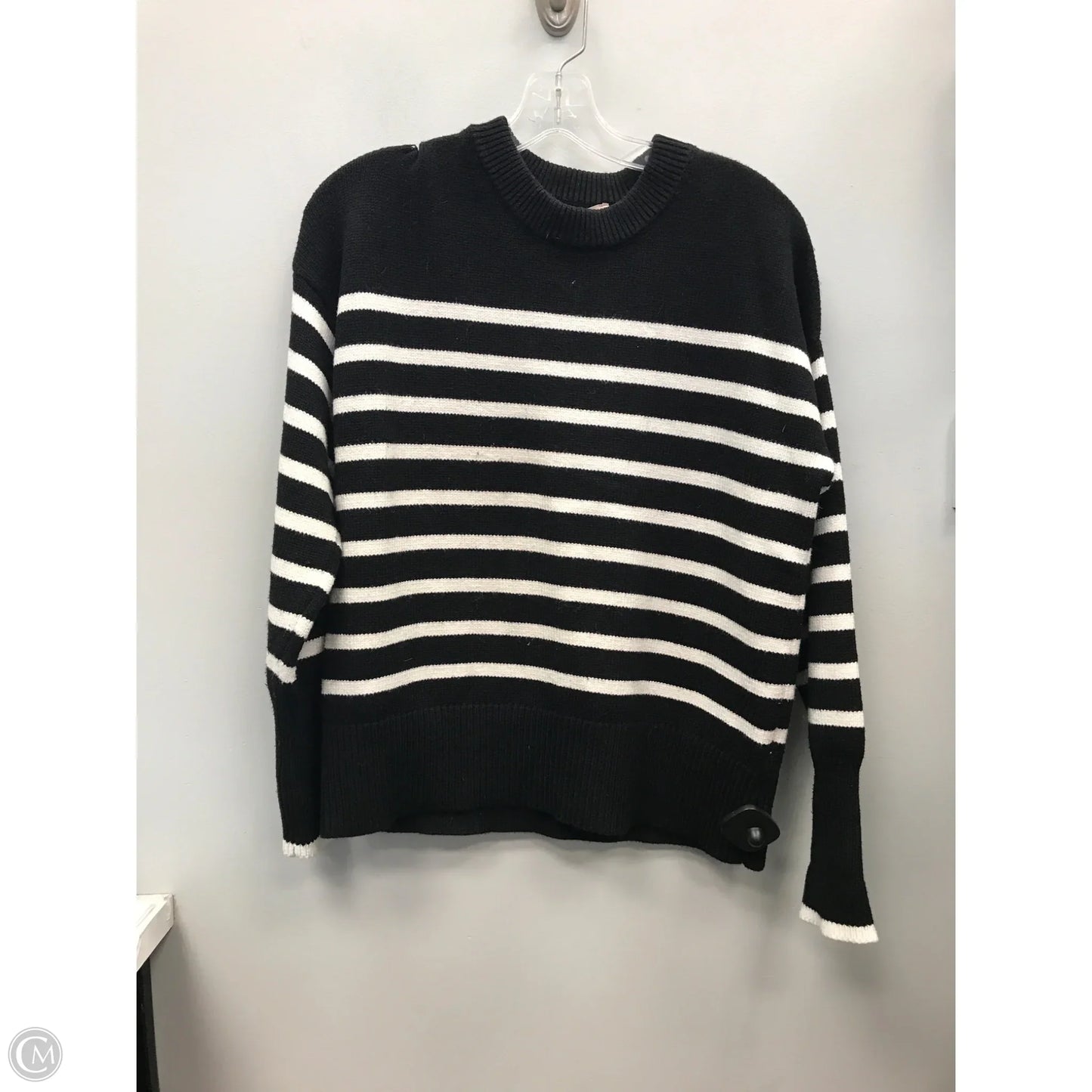 Sweater By Philosophy In Striped Pattern, Size: S