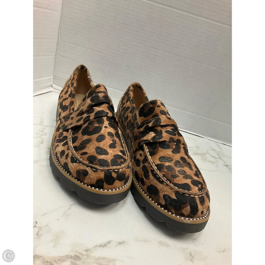 Shoes Heels Block By Taryn Rose In Animal Print, Size: 9