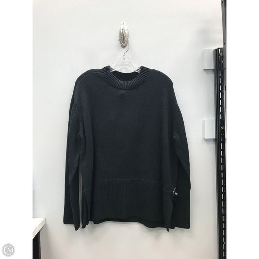 Sweater By Gap In Black, Size: L