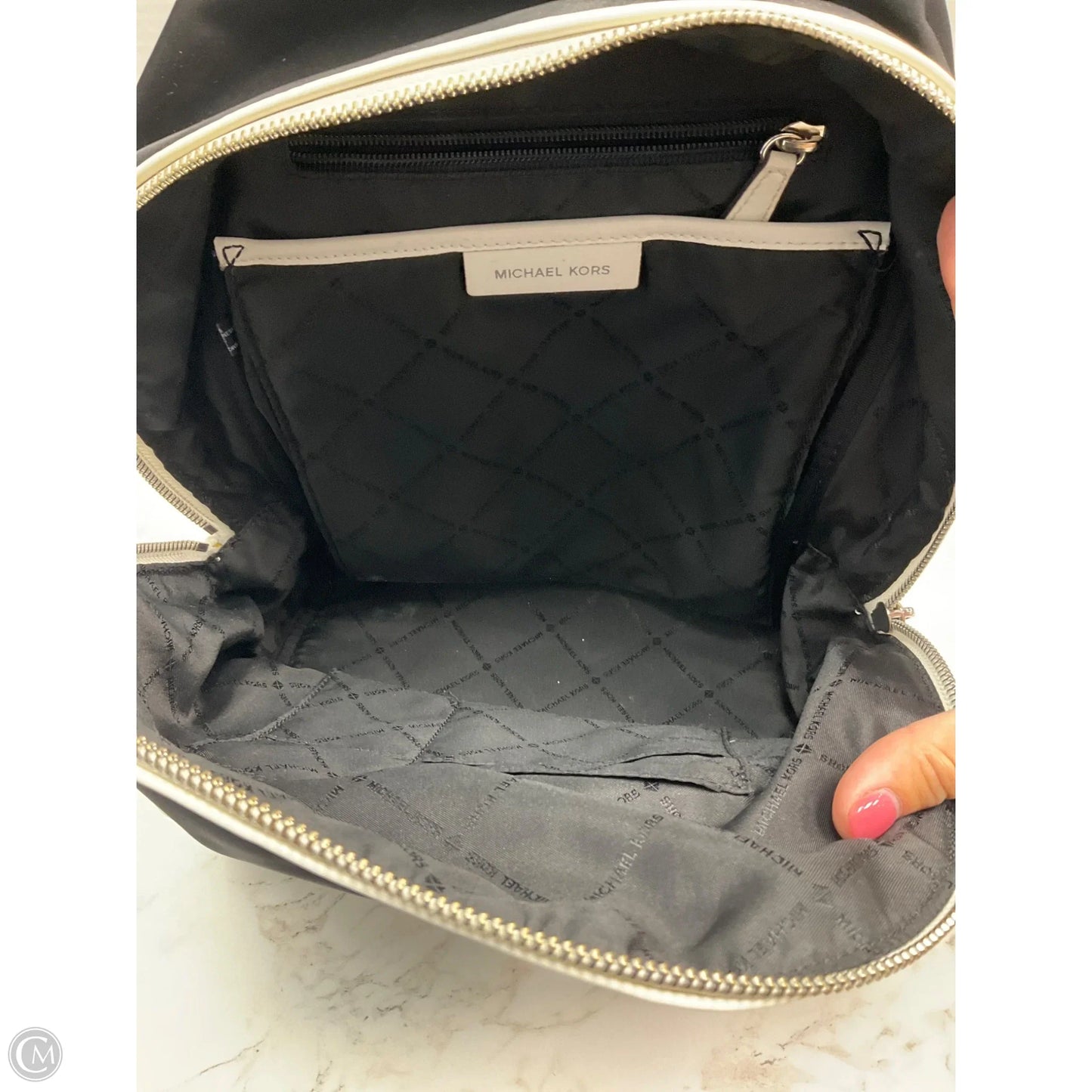Backpack Designer By Michael Kors, Size: Medium
