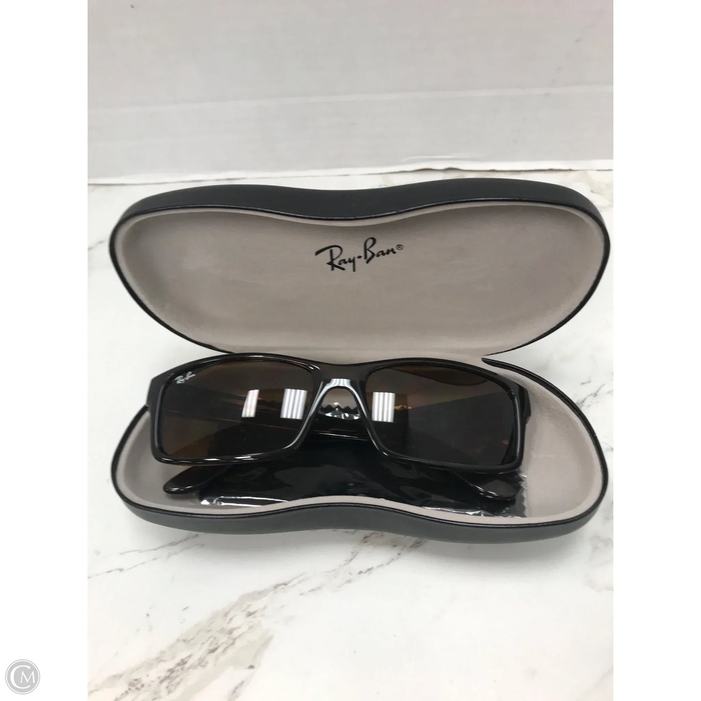 Sunglass Case Designer By Ray Ban, Size: