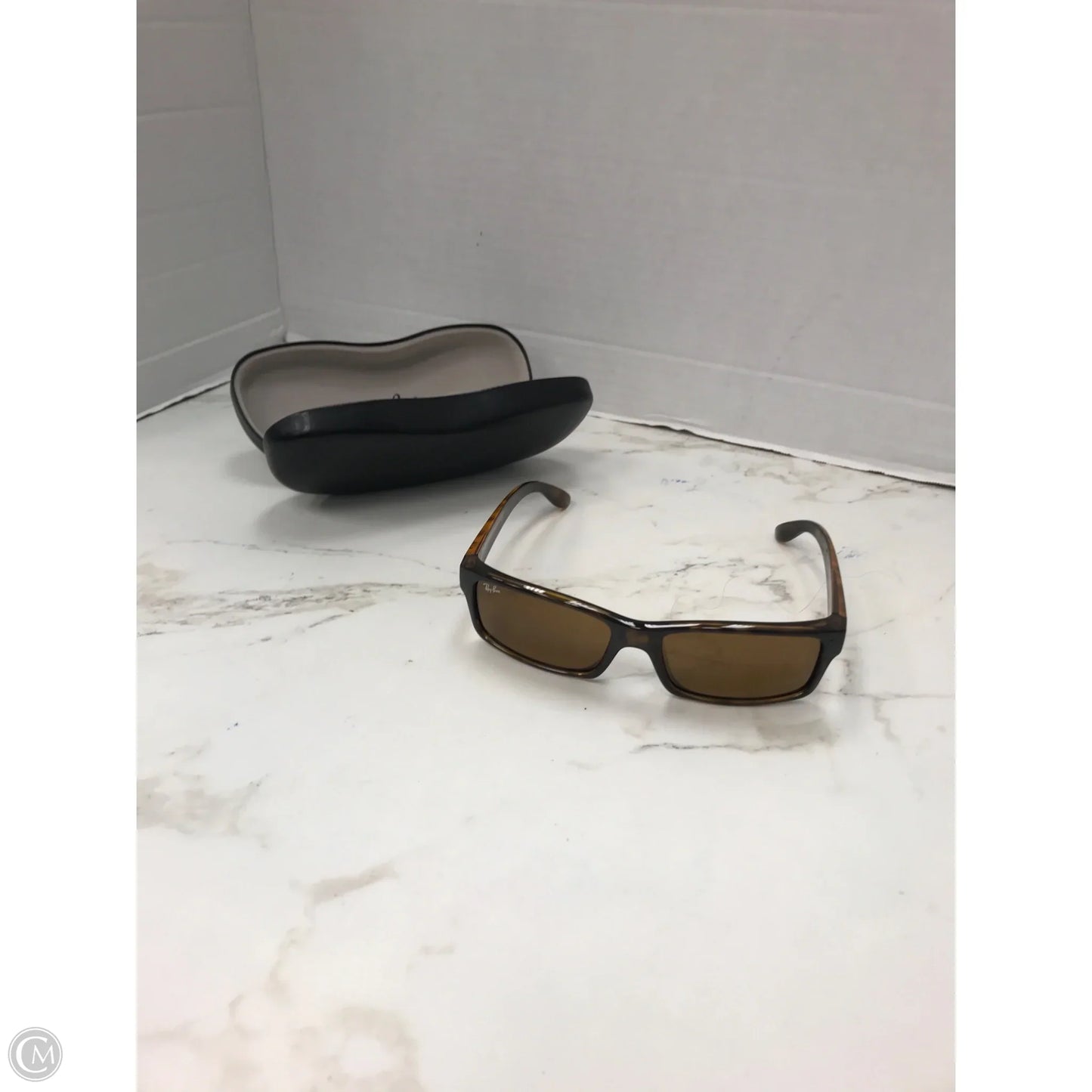 Sunglass Case Designer By Ray Ban, Size:
