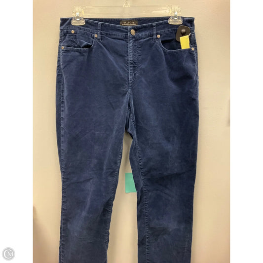 Pants Corduroy By Talbots In Navy, Size: 12