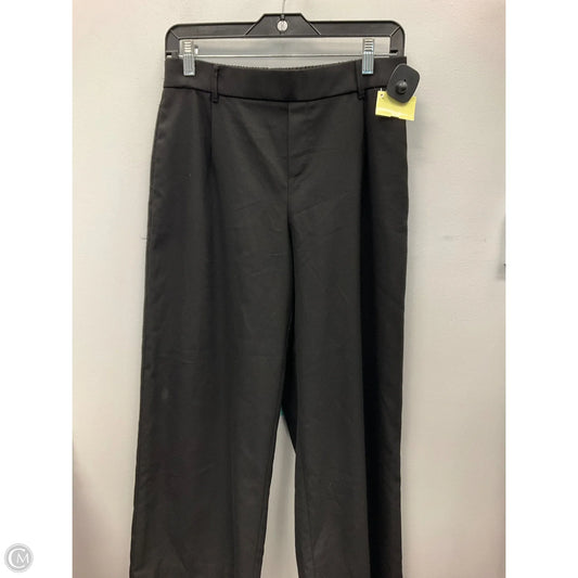 Pants Wide Leg By Zara In Black, Size: M