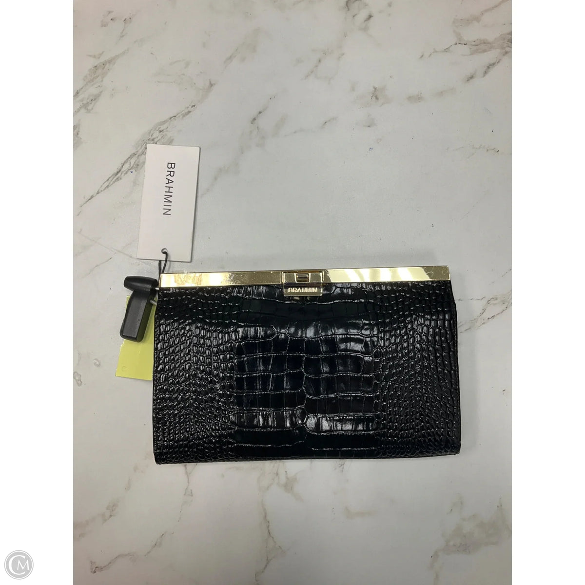 Clutch Designer By Brahmin, Size: Medium