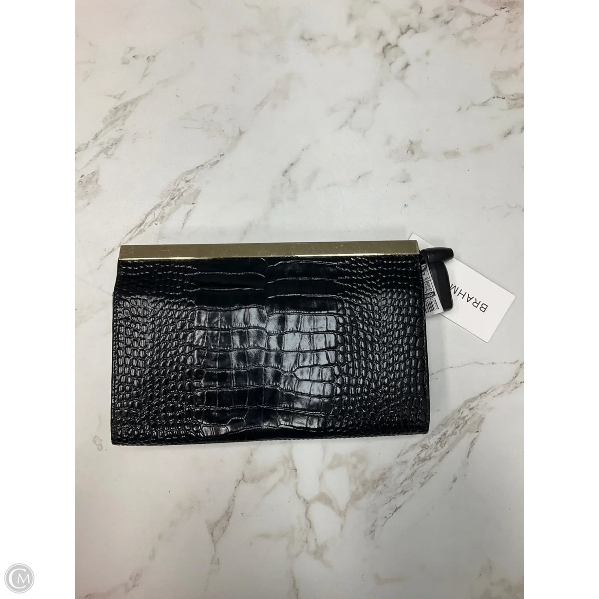 Clutch Designer By Brahmin, Size: Medium