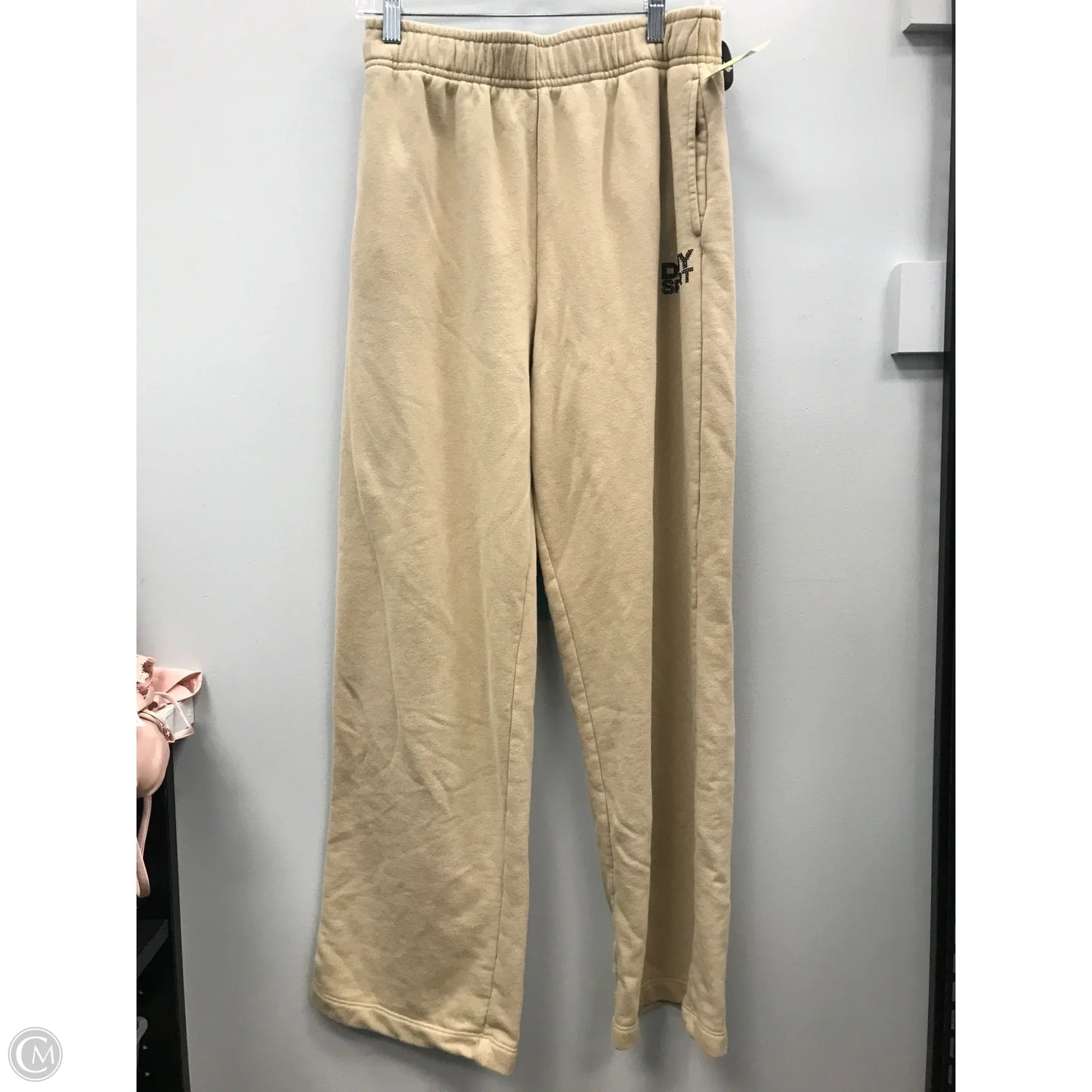 Athletic Pants By Dkny In Tan, Size: M