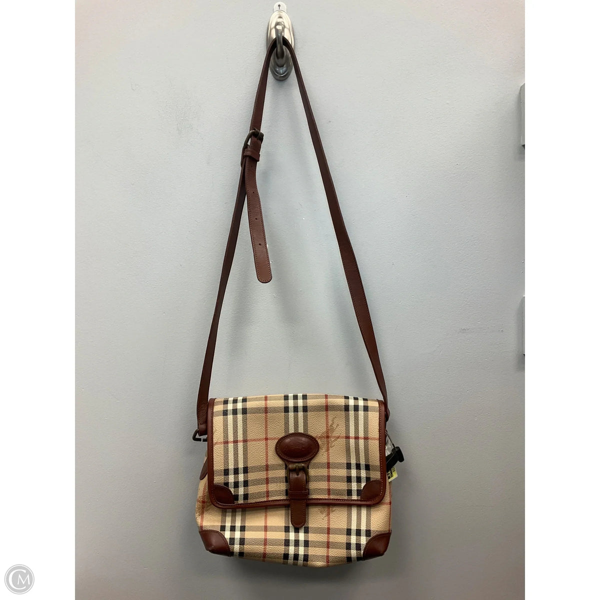 Accessory Luxury Designer Label By Burberry, Size: Medium