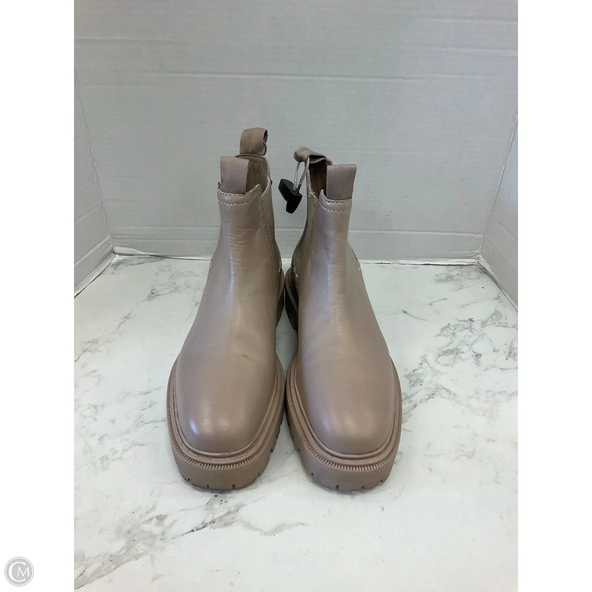 Boots Ankle Flats By H&m In Tan, Size: 8.5