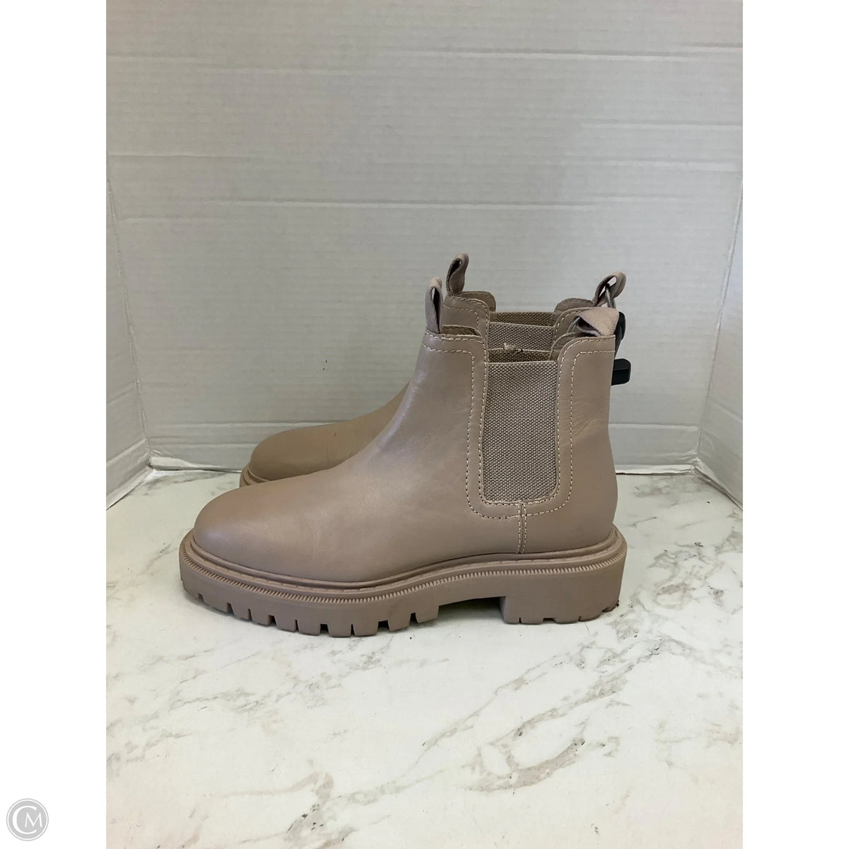 Boots Ankle Flats By H&m In Tan, Size: 8.5