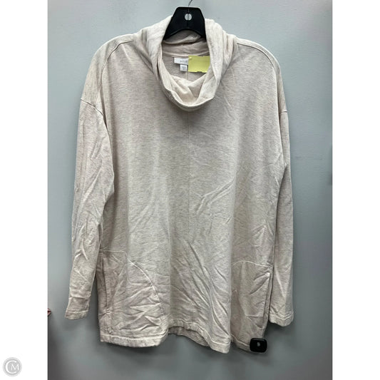Top Long Sleeve By Pure Jill In Cream, Size: M