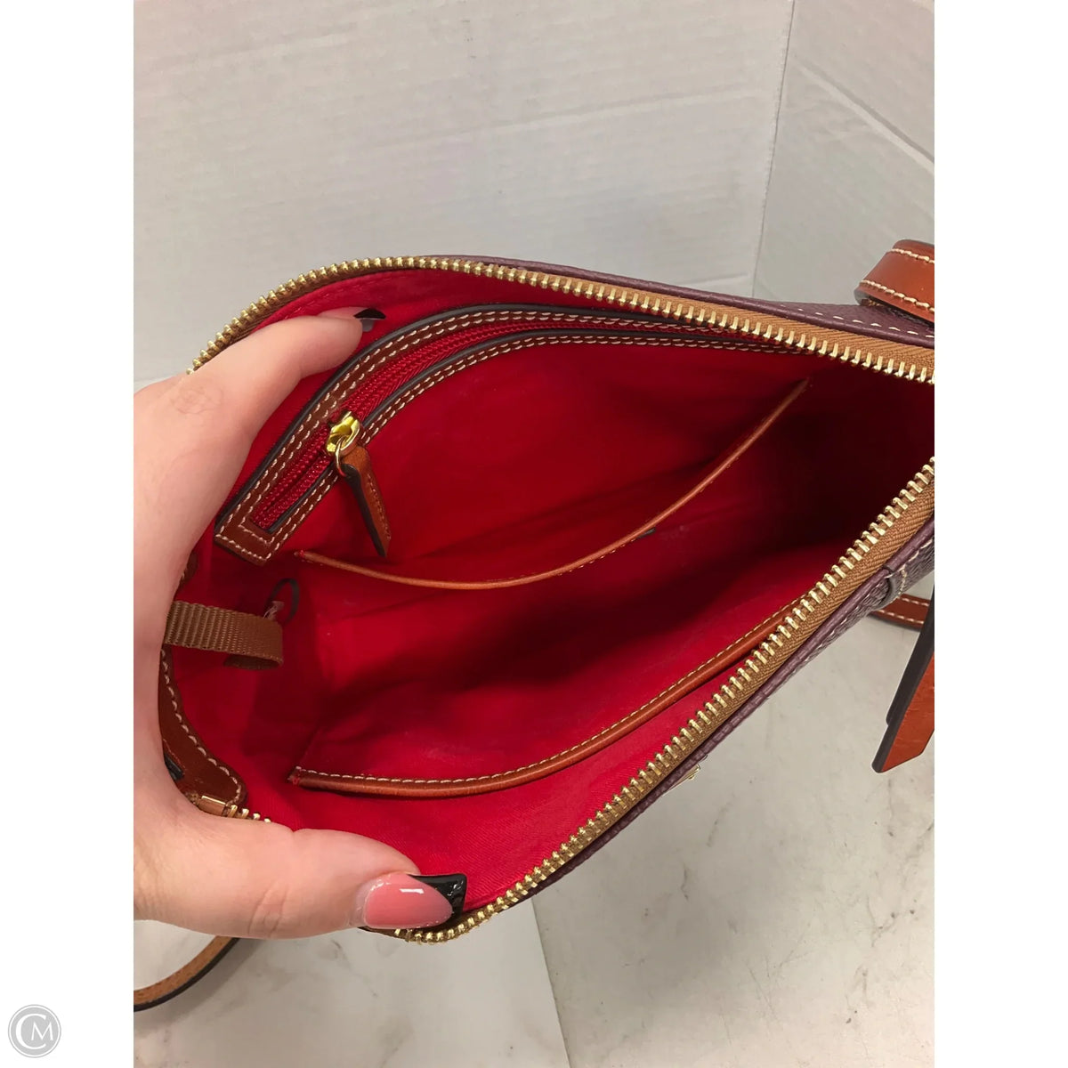 Crossbody Designer By Dooney And Bourke, Size: Medium
