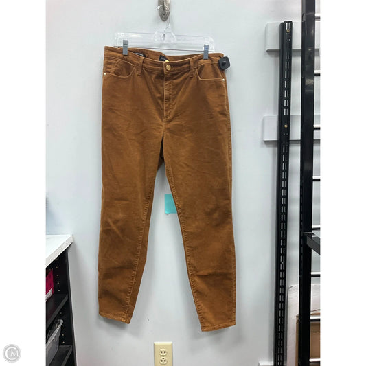 Pants Corduroy By Talbots In Brown, Size: 12