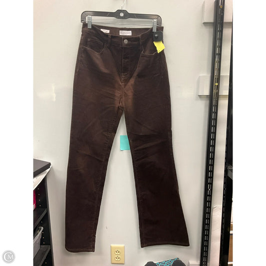 Pants Corduroy By Loft In Brown, Size: 4