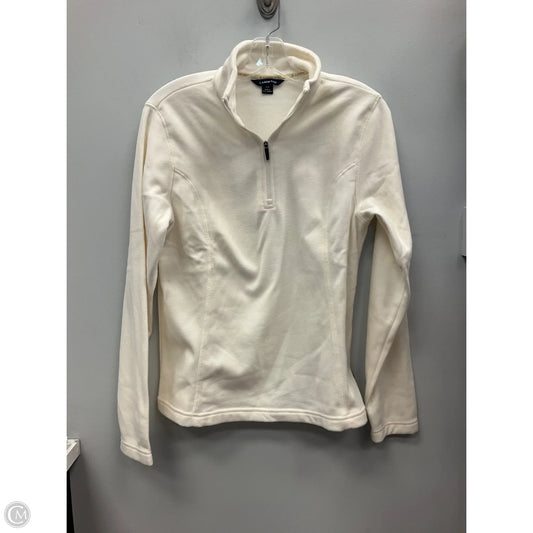 Top Long Sleeve By Lands End In Cream, Size: S