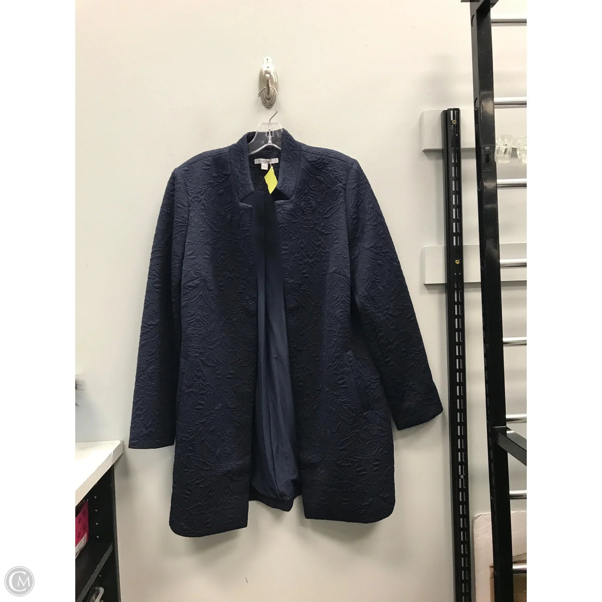 Jacket Other By Chicos In Navy, Size: 12