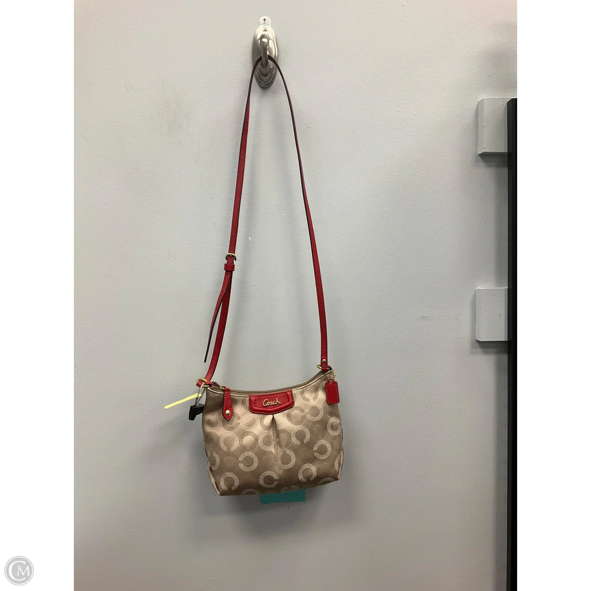 Crossbody Designer By Coach, Size: Small