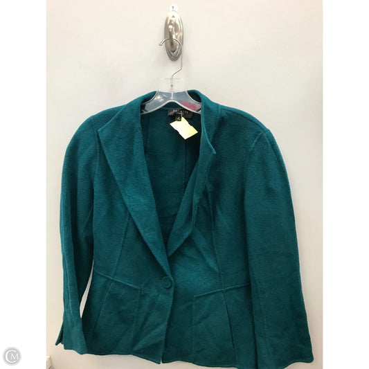 Blazer By Talbots In Teal, Size: 8