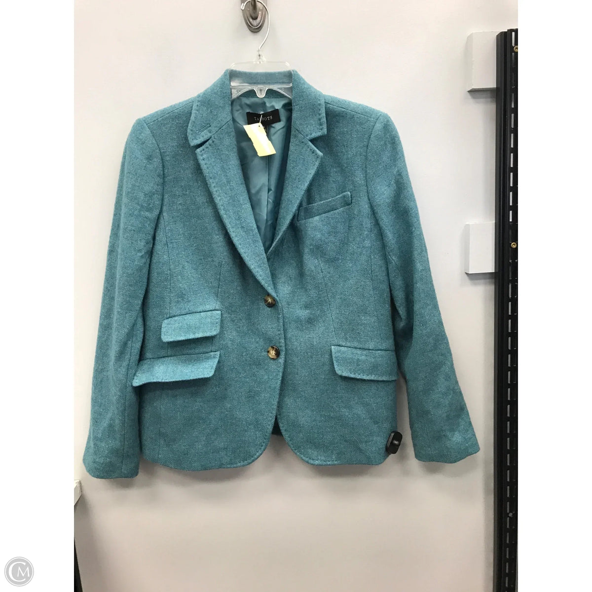 Blazer By Talbots In Aqua, Size: 6
