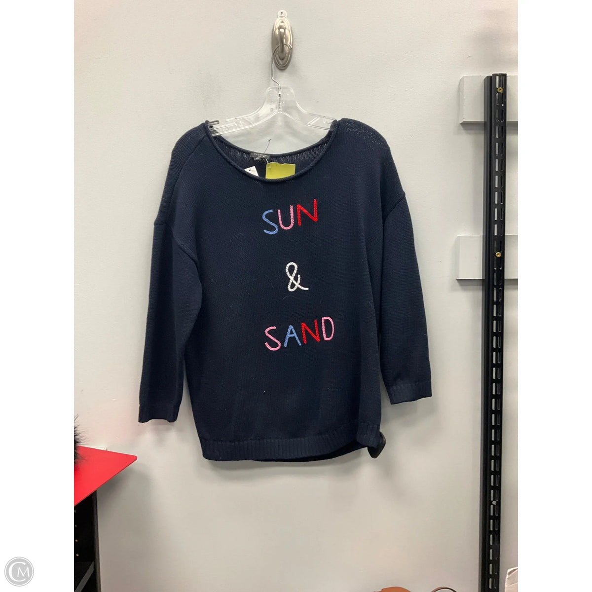 Sweater By Talbots In Navy, Size: Lp