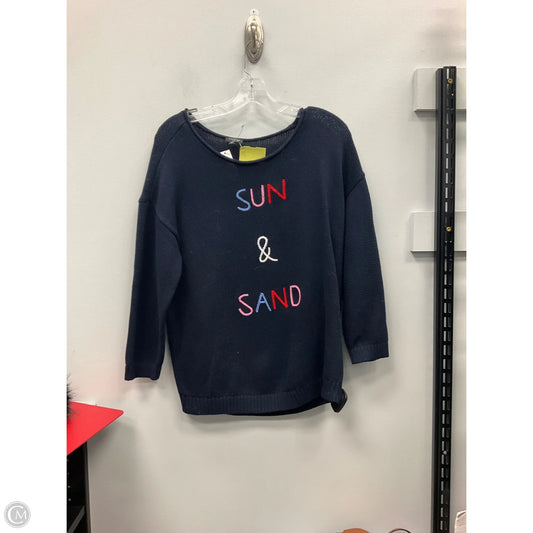Sweater By Talbots In Navy, Size: Lp