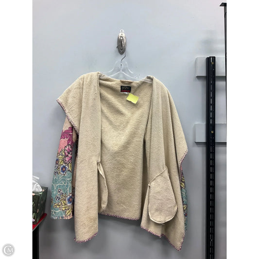 Sweater Cardigan Designer By Johnny Was In Multi-colored, Size: S