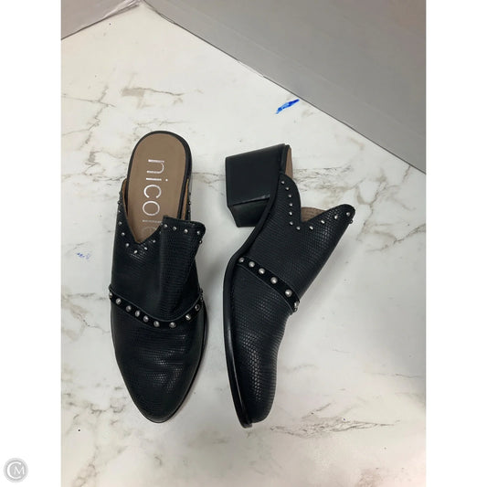 Shoes Heels Block By Nicole In Black, Size: 9