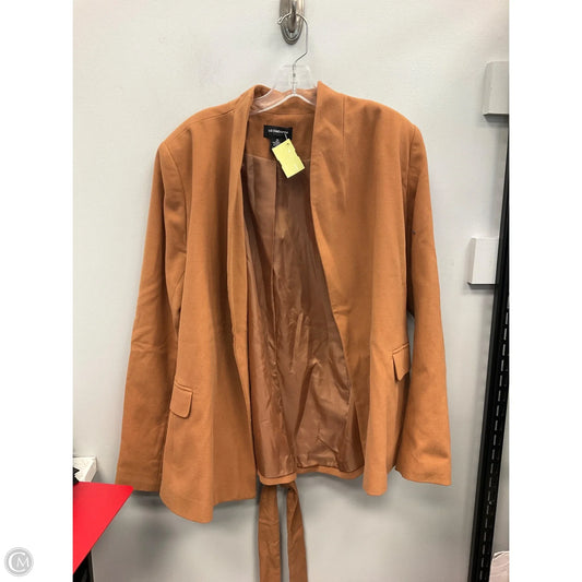 Blazer By Liz Claiborne In Brown, Size: Xl