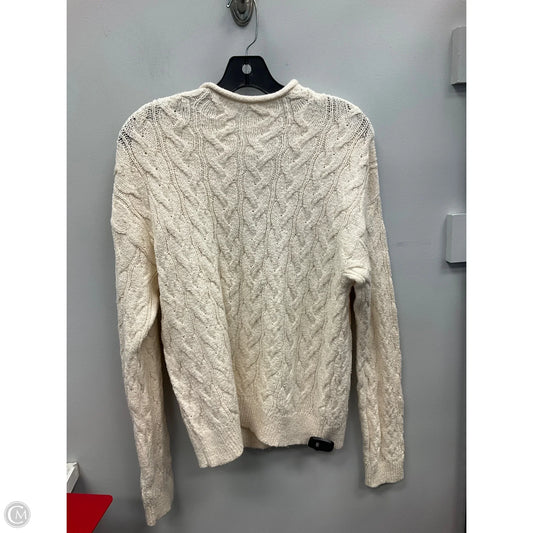Sweater By J. Crew In Cream, Size: M