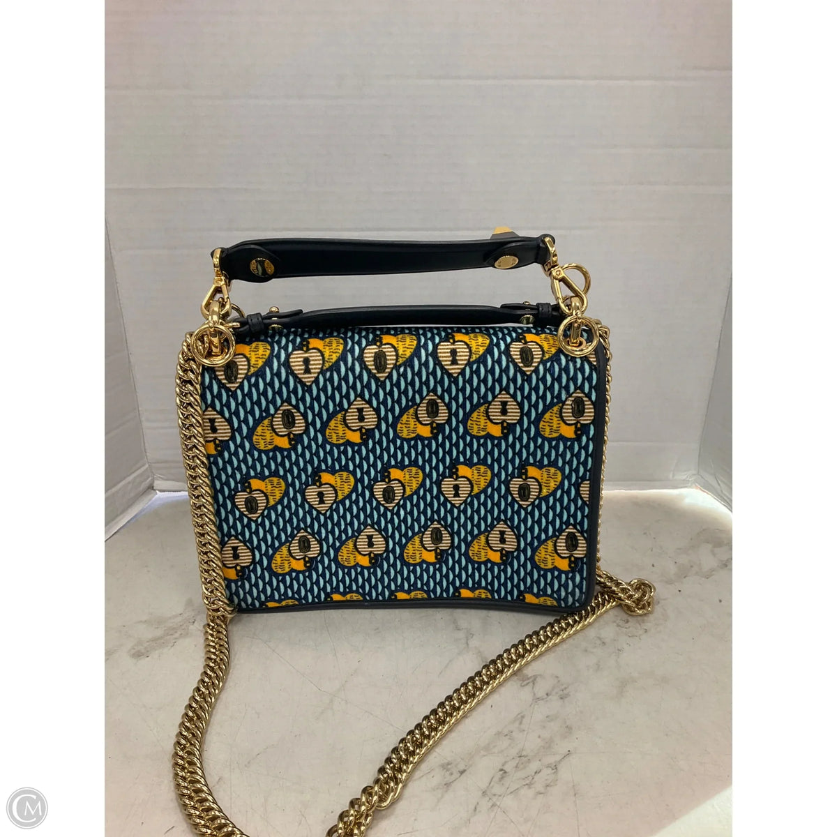 Handbag Luxury Designer By Fendi, Size: Medium