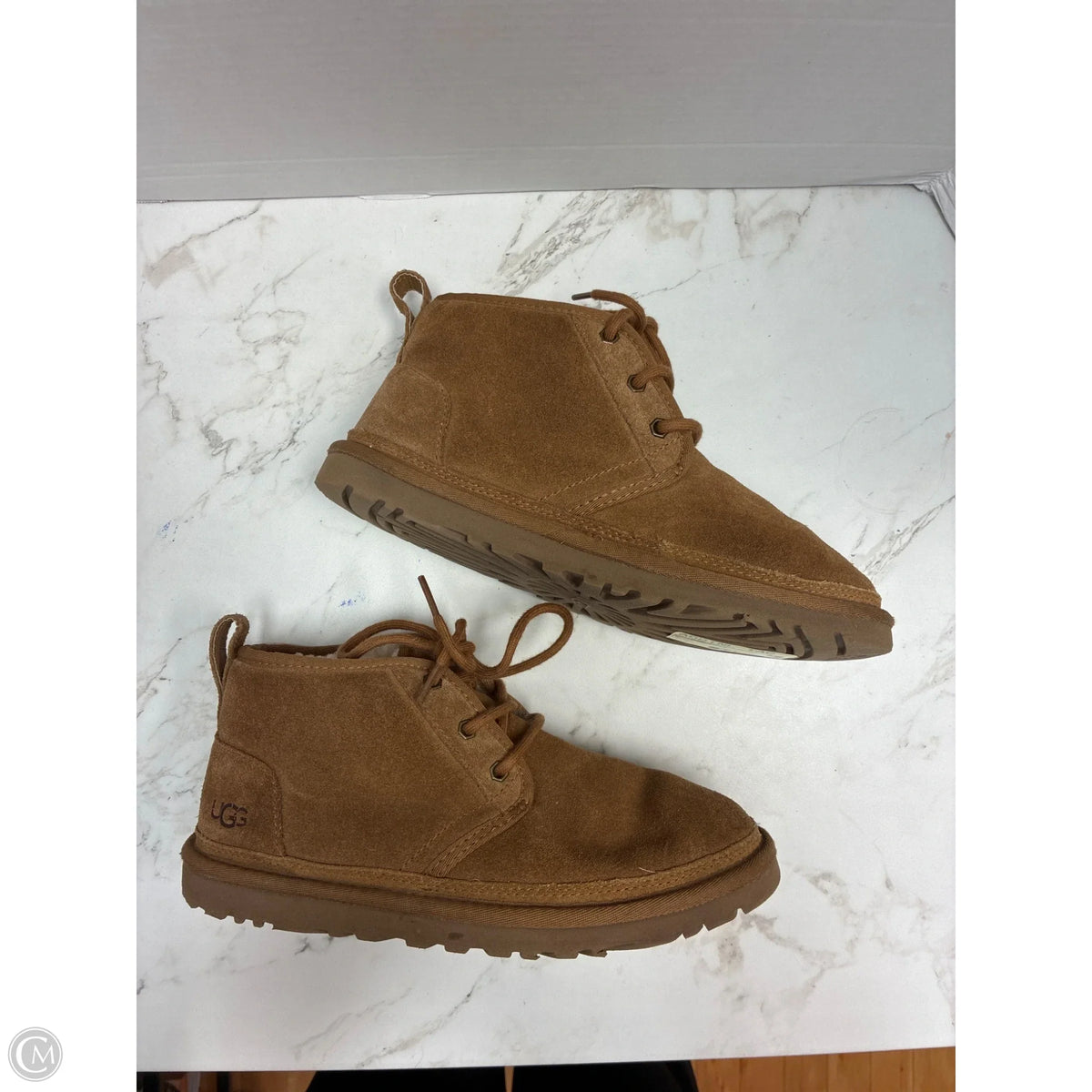Boots Designer By Ugg In Brown, Size: 8