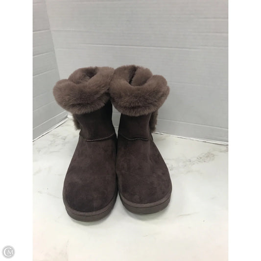 Boots Ankle Flats By White Mountain In Brown, Size: 8