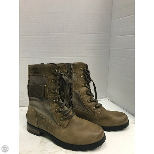 Boots Combat By Sorel In Bronze, Size: 8