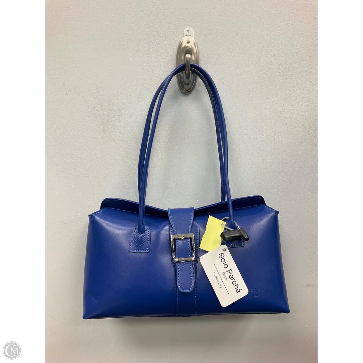 Handbag Leather By Cmc, Size: Large