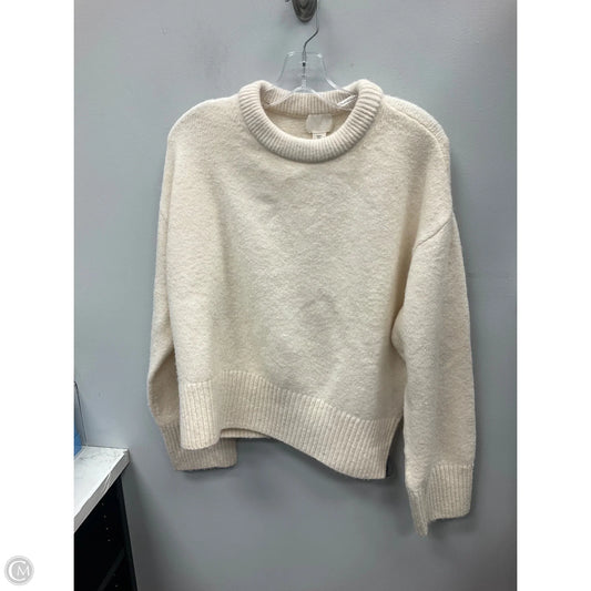 Sweater By H&m In Cream, Size: M