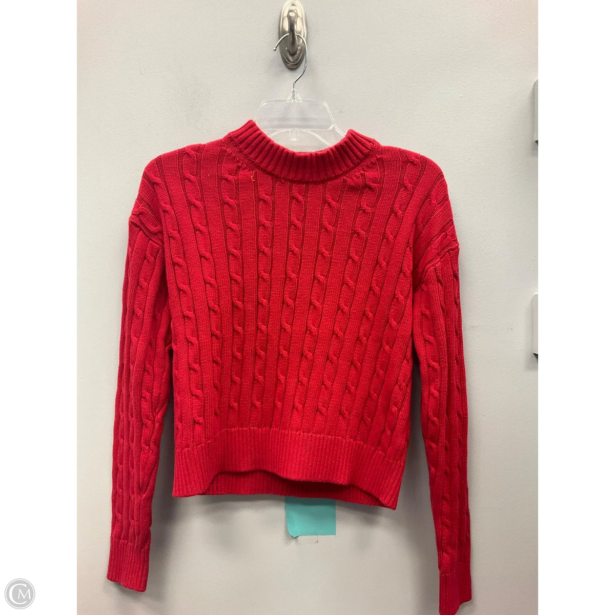 Sweater By Gap In Red, Size: Xs
